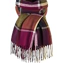 Clothirily Womens Winter Scarf, Fashion Cashmere Feel Plaid Scarfs for Women, Pashmina Shawls and Wraps, Long Blanket Scarf