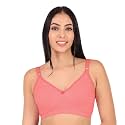 Clothonics Womens Non-Padded Non-Wired Seamless Double Layered