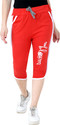 ClothsZen Women Red Capri