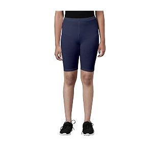 cloth theory girls cycling shorts  stretchable biker shorts for kids  soft comfortable fitted shorts for active casual amp everyday wear  5-6 to 15-16 years