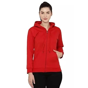 Clotth Theory Womens Cotton Fleece Hooded Neck
