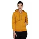 Clotth Theory Women39s Cotton Fleece Hooded Neck