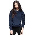 Clotth Theory Women39s Cotton Fleece Hooded Neck