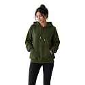 Clotth Theory Women39s Cotton Fleece Hooded Neck