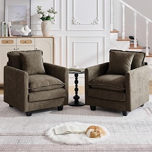 Cloud 2 Pieces Sofa Set Single Couch