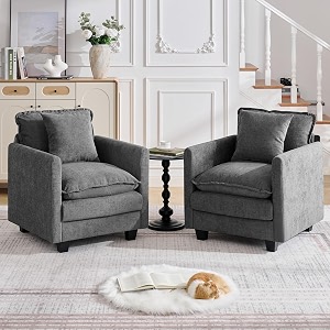 Cloud 2 Pieces Sofa Set Single Couch