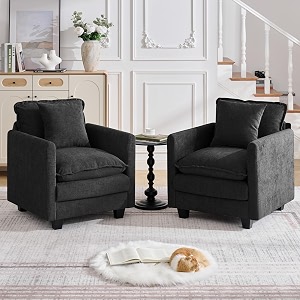 Cloud 2 Pieces Sofa Set Single Couch