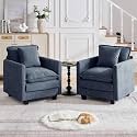 Cloud 2 Pieces Sofa Set Single Couch