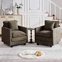 Cloud 2 Pieces Sofa Set Single Couch