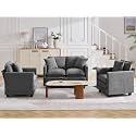 Cloud 3 Pieces Sofa Set 112 Seater