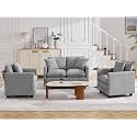 Cloud 3 Pieces Sofa Set 112 Seater