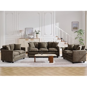 Cloud 3 Pieces Sofa Set 223 Seater