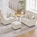 Cloud 3 Pieces Sofa Set 22 Seater