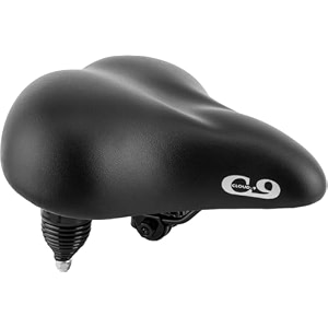cloud-9 cruiser anatomic saddle 105 x 105 black emerald