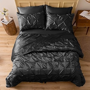 satin pinch duvet cover bright colored stain fade amp wrinkle resistant pinch duvet cover set includes 1 pinch silk satin duvet cover and 2 pillowcases king black