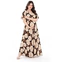 CLOUD SOFT Womens Rayon Cotton Floral Printed