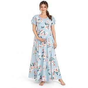 CLOUD SOFT Womens Rayon Cotton Floral Printed
