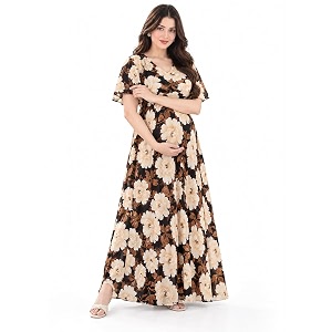 CLOUD SOFT Womens Rayon Cotton Floral Printed