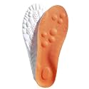 4D Cloud Soles Memory Foam Insoles for Men/Women - Arch Support Shoe Inserts with Acupressure Massage Foot Pain Relief &amp; Fatigue Reduction for Sports/Running(US-Unisex-5-7)