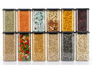 cloudhead plastic grocery container  - 1100 ml 1500 ml