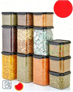 cloudhead plastic grocery container  - 500 ml 1100 ml