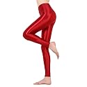cloudmall Women Sexy Semi Opaque Pantyhose Running Tights Yoga Leggings Oil Shiny Stocking