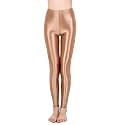 cloudmall Women Sexy Semi Opaque Pantyhose Running Tights Yoga Leggings Oil Shiny Stocking