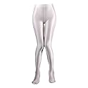 cloudmall Women Sexy Semi Opaque Pantyhose Running Tights Yoga Leggings Oil Shiny Stocking