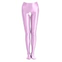 cloudmall Women Sexy Semi Opaque Pantyhose Running Tights Yoga Leggings Oil Shiny Stocking