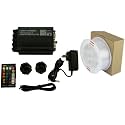 CLOUDSALE, Your Store, Your Place Bluetooth 32W Rgbw Shooting Starlight App/Remote Music Mode Led Fiber Optic Light Star Ceiling Light Kit,Pmma Plastic 8858Ft(2700M)