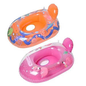 cloudzy swimming tube baby safety floating swim pool boa inflatable swimming safety tube anti flip float aid baby seat boat shape floating boat 2