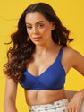Clovia Cotton Rich Non-Padded Non-Wired Bra With Double Layered Cups Women Full Coverage Non Padded Bra