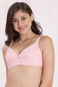 Clovia Cotton Rich Non-Padded Non-Wired Bra With Double Layered Cups Women Full Coverage Non Padded Bra