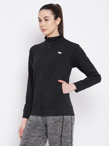 Clovia Full Sleeve Solid Women Jacket