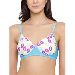 Clovia Net Womens Soft Cup Padded Non