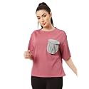 Clovia Women39s Comfort-Fit Active T-Shirt Moisture-Wicking