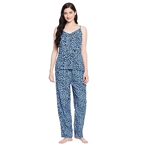 Clovia Womens Cotton Animal Print Cami Top
