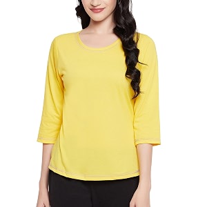 clovia women39s cotton chic basic top