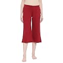 Clovia Women39s Cotton Chic Basic Capri
