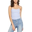 Clovia Women's Cotton Chic Basic Ribbed Bustier Regular Fit Top