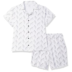 Clovia Womens Cotton Graphic Print Pajama