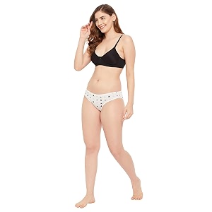 clovia women39s cotton bikinis regular geometric briefs