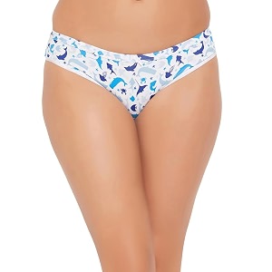 Clovia Womens Cotton Low Waist Outer Elastic