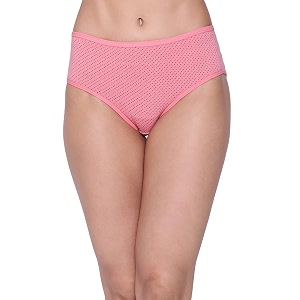 Clovia Womens Cotton Mid Waist Dot Print