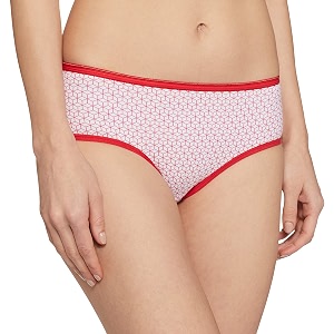 Clovia Womens Cotton Mid Waist Printed Hipster