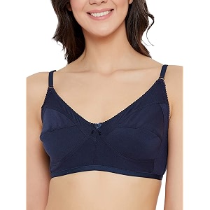 Clovia Womens Cotton Non-Padded Non-Wired Full-Coverage Bra