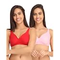 Clovia Women39s Cotton Pack of 2 Non-Padded
