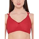 Clovia Women39s Cotton Rich Solid Non-Padded Full