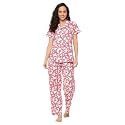 Clovia Women39s Cotton Pretty Florals Button Me