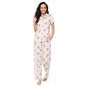 Clovia Women39s Cotton Pretty Florals Button Me